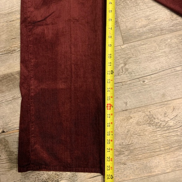 PAIGE Sutton Paperbag Corduroy Wide Legged Pants - Picture 5 of 12